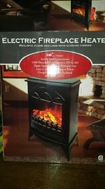 Electric fireplace heater