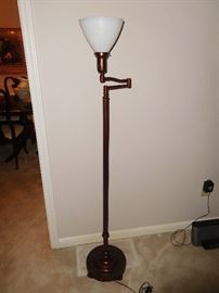 One of several antique floor lamps... all working