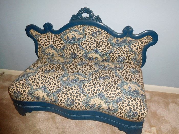 Unique Victorian settee