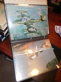 One of 2 binders of Air Force photos