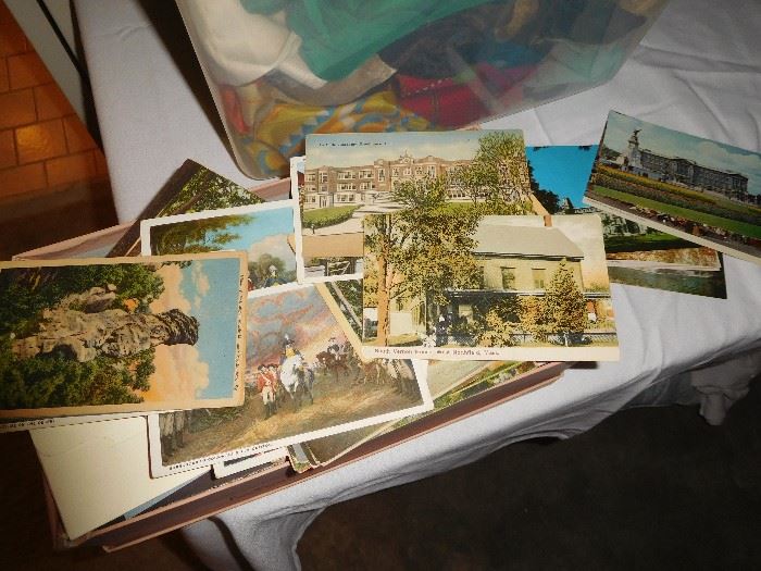 Lots of vintage post cards