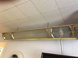 BAR LIGHT WITH CLOCK