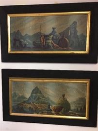 PAIR OF VINTAGE PRINTS