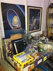 SPACE & ROCKET BOOSTER POSTERS