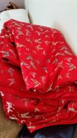 Silk Bed Spread Set bought in China $1,500 New