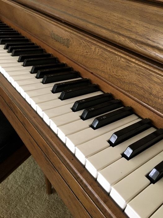 Beautiful Like New Kimball Upright Piano...and Music!...