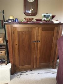 nice antique storage cabinet