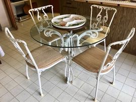 Wrought Iron Dinette