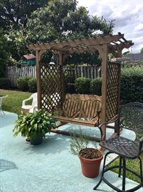 Patio Furniture, Plants