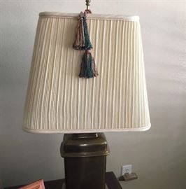 Lamp Brown Beige Shade