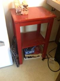 Wood End Table - $ 40.00