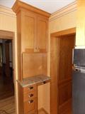 wood mode kitchenaid kitchen aid granite counter tops countertops , dacor stainless steel dishwasher gas cook top cooktop double oven sink water filter lazy susan garbarge hood garbage disposal