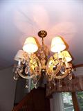 chandeleir light crystal