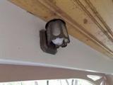 deck railing spindles outdoor lighting
