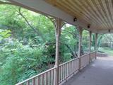 deck railing spindles outdoor lighting
