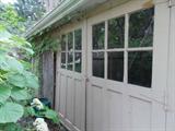 antique garage door