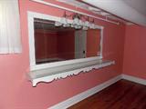 vintage wall mirror glass shelf sconce