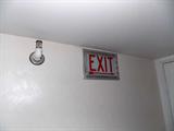 exit sign sprinkler