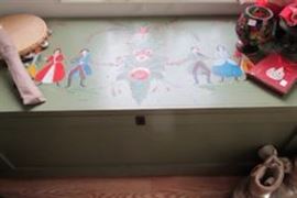 handpainted trunk