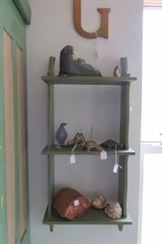 long wall hung shelf