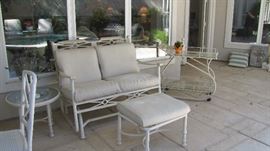 Outdoor Glider, Outdoor Tea/Bar Cart