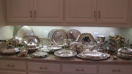 Silver Plate - Wilcox Lady Mary Pitcher, Reed & Barton, Chippendale, Sheridan, Wallace, Camelot, Chadwick