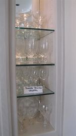 Josair Crystal Stemware - pattern Jasmin