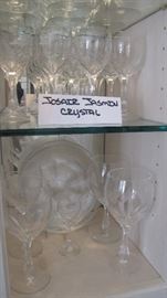 Josair Crystal Stemware - pattern Jasmin