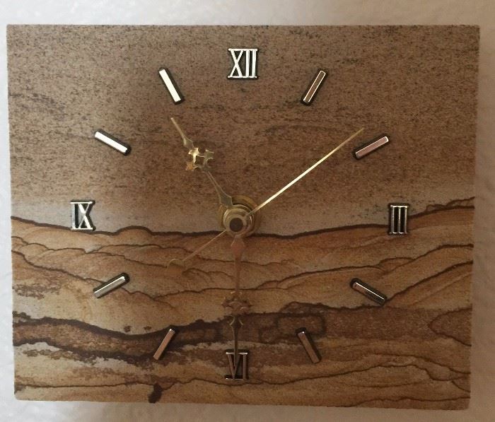 Sandstone Clock 