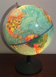 Lighted Globe 