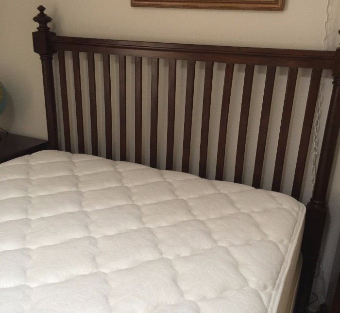 Queen Bedroom Suite: Bed Frame, 2 NS, Highboy 