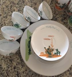 Vintage Blakely Cups and Saucers