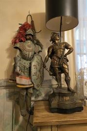 Sicilian Soldier Marionette... Waagner German Lamp