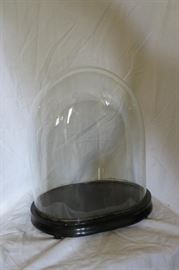 Antique Handblown Glass Dome