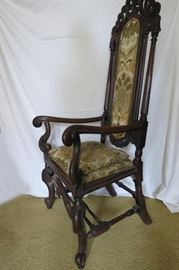Jacobean Throne Chair