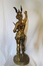 LaPorte Bronze Gilt Sculpture