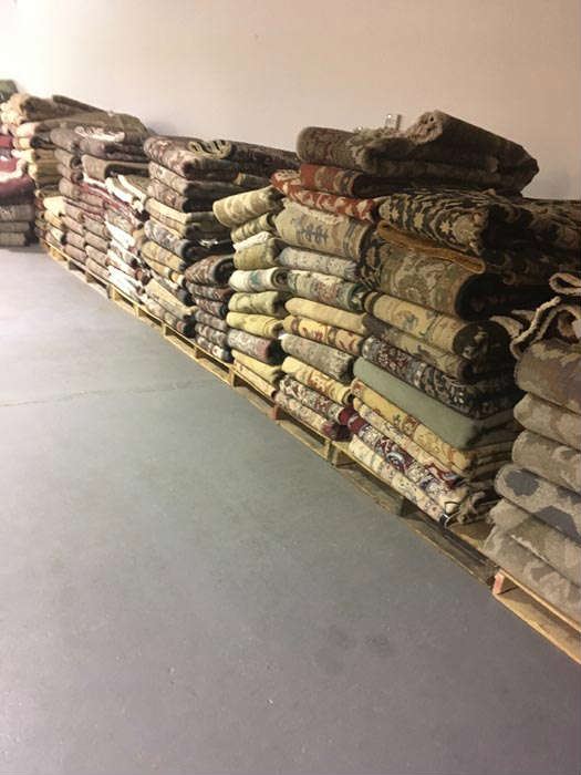May 19 auction starting at 5:00 p.m. - Antique and semi antique Persian and oriental rugs, like kashan, Tabriz, Heriz, Serapi, and oushak. All colors and sizes from 3x5 and up to 12x18 and larger