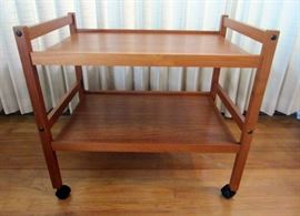 BRDR Furbo teak tea cart