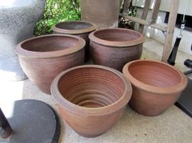 Outdoor pots