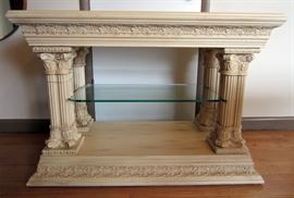 Corinthian column table