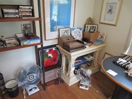 Fans, heater, artwork, misc.