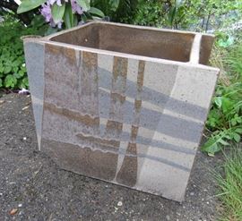 Large Japanese garden pot