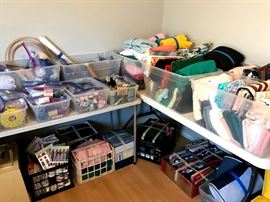 Fabric and sewing misc.