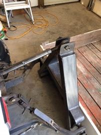 Rear Forks of Mitsubishi with Wood Box