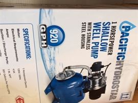Shallow Well Pump in Box