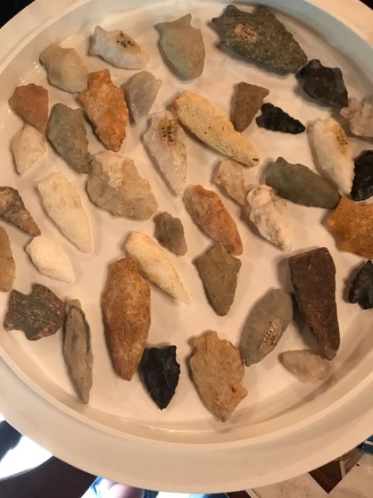 part of the arrowhead collections