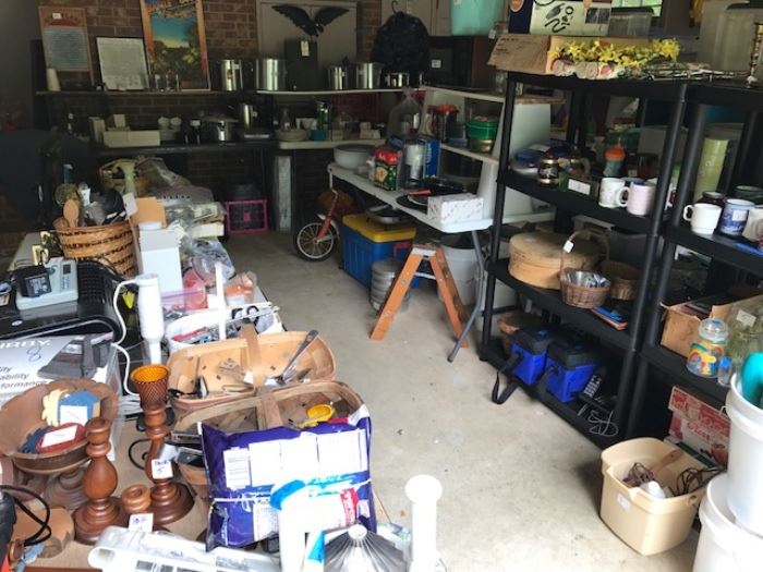 A garage full of quality items