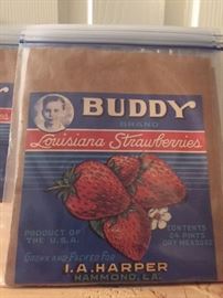 Buddy berries label