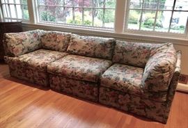 Sectional sofa by Thayer Coggin.