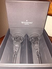Waterford crystal stemware set
